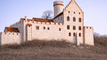 Die Strahlenburg im 15. Jahrhundert. So sah sie zu Conrads Zeiten also NICHT aus.
