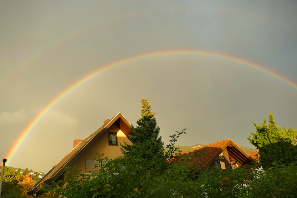 unter dem Regenbogen