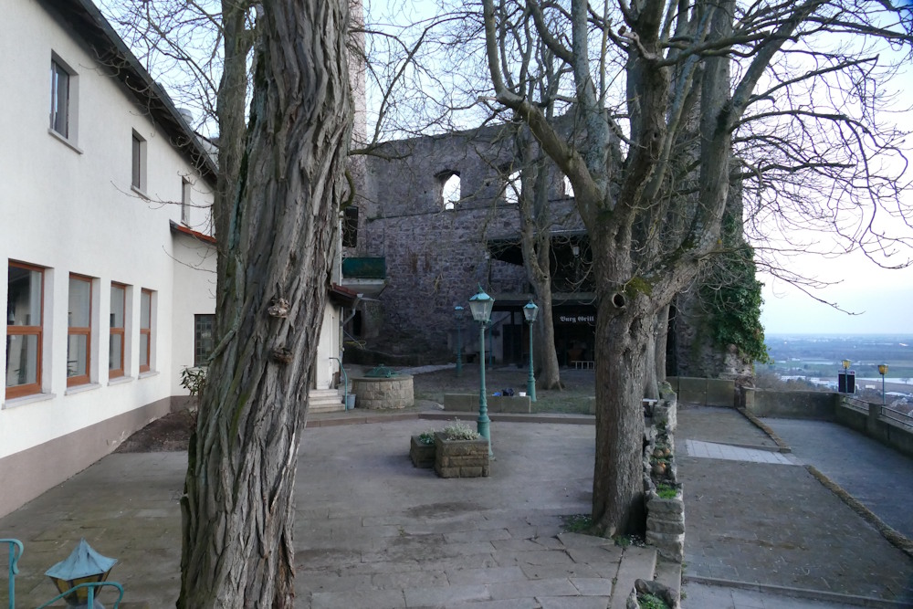 Burghof der Strahlenburg